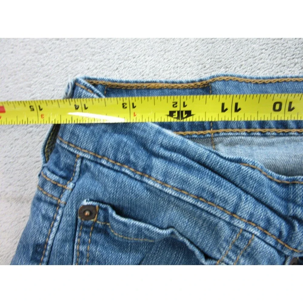 Levis 559 Mens 33 x 30 Jeans (Actual 29 x 27.5) Fly Zipper Medium Wash Blue